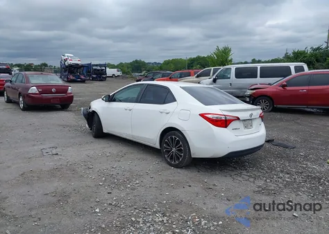 2016 Toyota Corolla S Plus from USA, damaged, VIN 2T1BURHE1GC632491